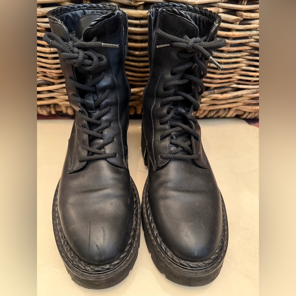 Aquatalia combat boots size 7.5